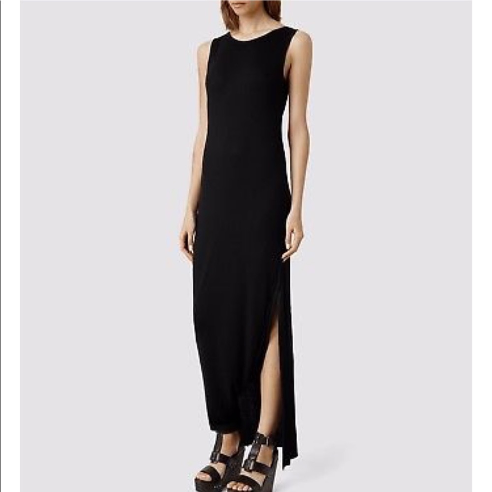 All Saints slit dress
